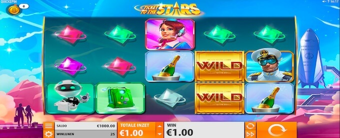 Ticket To The Stars gokkast: ga voor een lucratieve ruimtevlucht! Ticket To The Stars gokkast